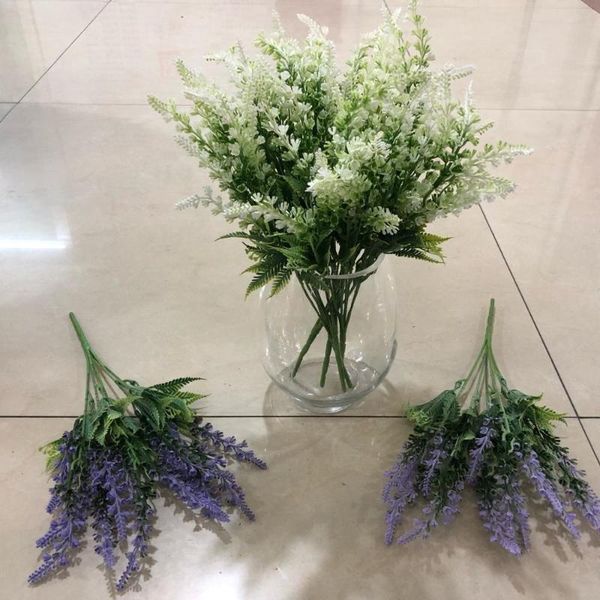 decorative flowers & wreaths artificial flower purple lavender bouquet with green leaves for home party decoration
decorative flowers & wreaths artificial flower purple lavender bouquet with green leaves for home party decoration
