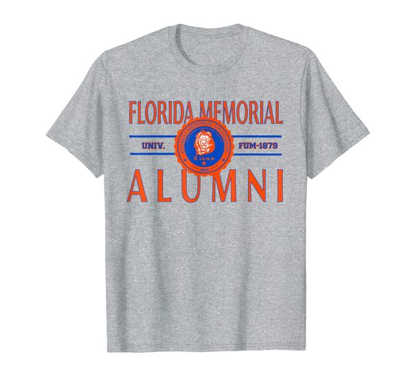 florida memorial 1879 university apparel - t shirt, White;black