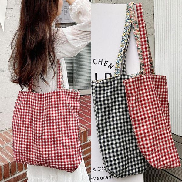 evening bags women canvas bag floral plaid print shopping handbag tote simple portable food picnic travel korea lunch large capacity dual us
evening bags women canvas bag floral plaid print shopping handbag tote simple portable food picnic travel korea lunch large capacity dual us