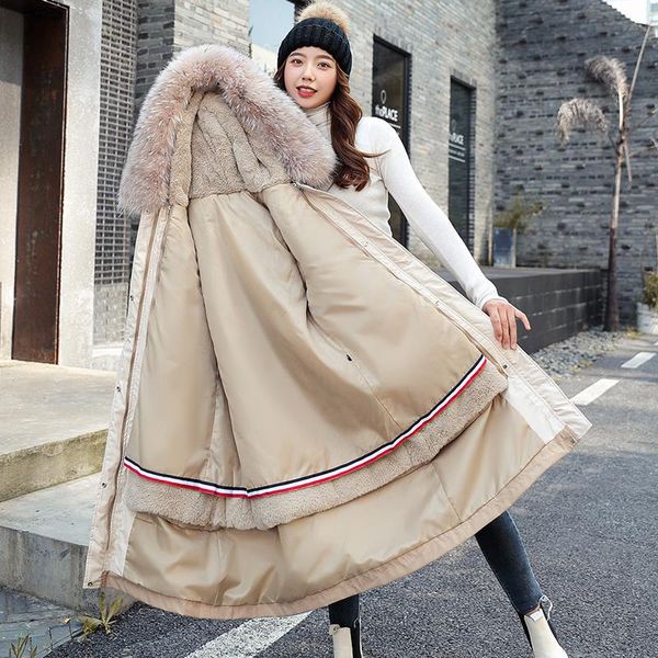 women's fur & faux detachable living noodles pie overcomes middle and long knee length cotton padded clothes large plush thickened, Black
women's fur & faux detachable living noodles pie overcomes middle and long knee length cotton padded clothes large plush thickened, Black
