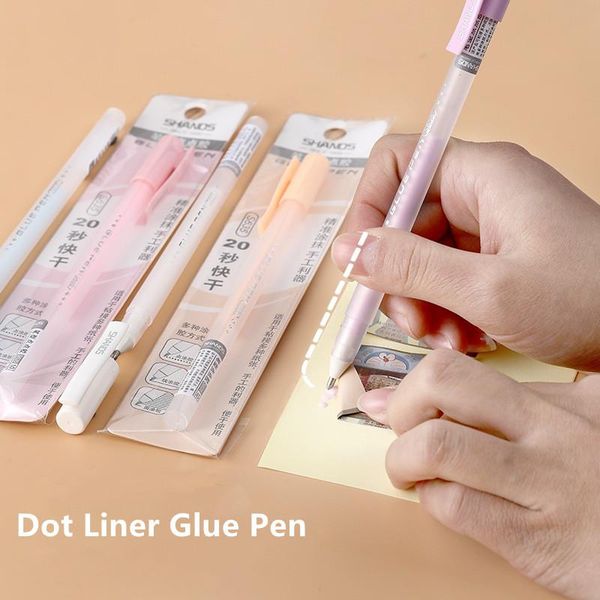 gel pens glue pen dot liner contact adhesive pastel dispensing quick-drying portable for memo diary journal stationery
gel pens glue pen dot liner contact adhesive pastel dispensing quick-drying portable for memo diary journal stationery