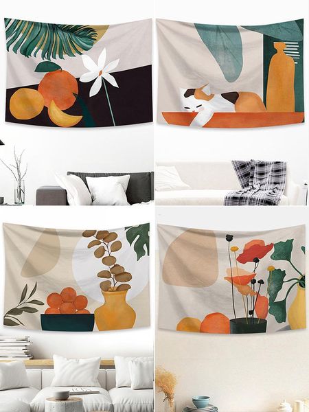 tapestries nordic tapestry wall hanging for living room bedroom decor creative art plants animal printed backdrop
tapestries nordic tapestry wall hanging for living room bedroom decor creative art plants animal printed backdrop