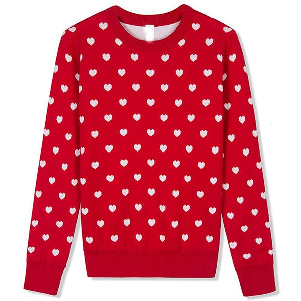 2021 autumn winter women's love sweater girls', White;black
2021 autumn winter women's love sweater girls', White;black