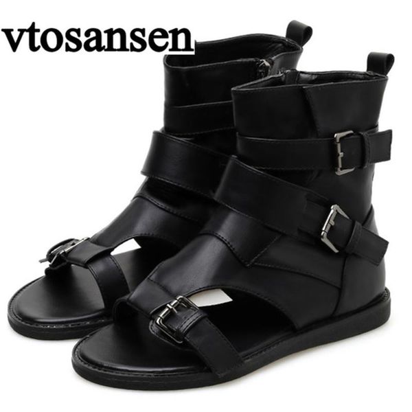 sandals buckle women vintage gladiator lady beach shoes leather flat bandage black solid open toe ankle wrap drop 2021
sandals buckle women vintage gladiator lady beach shoes leather flat bandage black solid open toe ankle wrap drop 2021