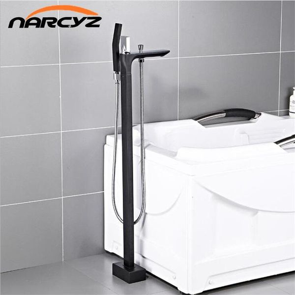 bathtub faucet brass black floor mount bathroom faucet swivel spout single handle tub filler hand shower sprayer tap xt401
bathtub faucet brass black floor mount bathroom faucet swivel spout single handle tub filler hand shower sprayer tap xt401