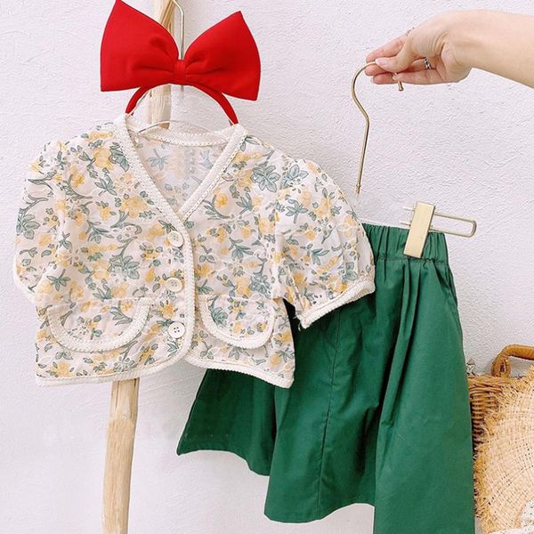 clothing sets vintage floral girls shirt summer linen cotton clothes infant kid cardigans+skirt set for toddler children outfit, White
clothing sets vintage floral girls shirt summer linen cotton clothes infant kid cardigans+skirt set for toddler children outfit, White