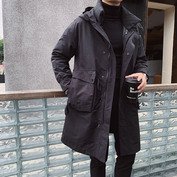 new high 2021 quality removable hood-lined fashion winter jackets men's clothing 80% grey duck down outward long warm coats 3xl-m og5h, Black
new high 2021 quality removable hood-lined fashion winter jackets men's clothing 80% grey duck down outward long warm coats 3xl-m og5h, Black