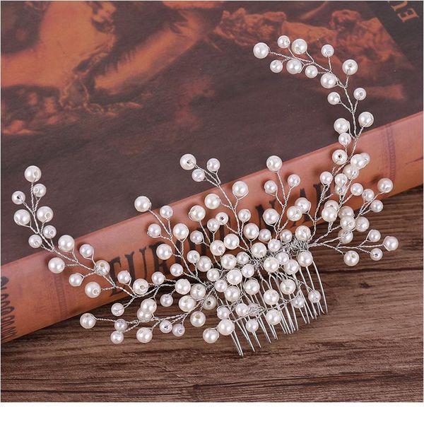 trendy pearl wedding hair combs hair accessories tiara women bridal headpiece bride hair ornaments qylewt
trendy pearl wedding hair combs hair accessories tiara women bridal headpiece bride hair ornaments qylewt