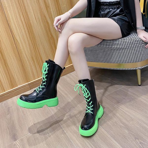 boots 2021 autumn women lace up zip ladies ankle female black chunky sole woman platform green shoe fashion
boots 2021 autumn women lace up zip ladies ankle female black chunky sole woman platform green shoe fashion