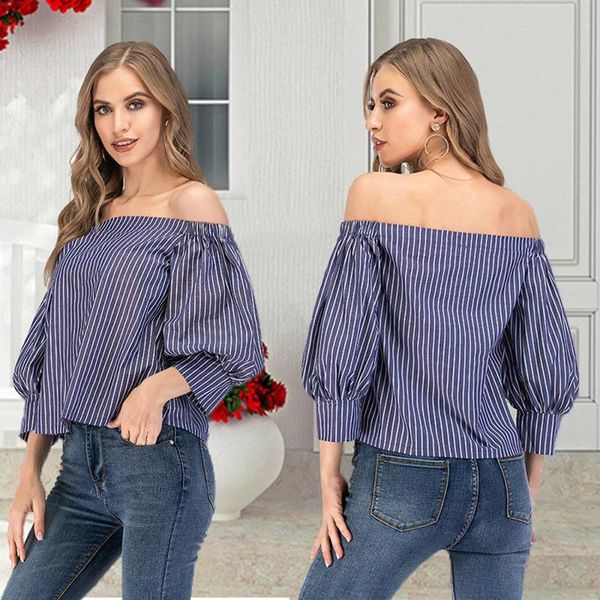 women's t-shirt for women full sleeves slash neck off shoulder short tshirt vintage stripe clothes club party t shirt, White
women's t-shirt for women full sleeves slash neck off shoulder short tshirt vintage stripe clothes club party t shirt, White