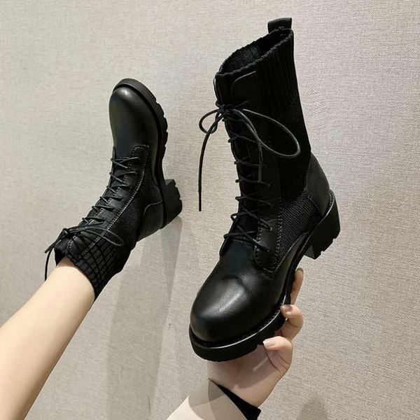boots 2021 women's winter frontal lace-up pu round toe waterproof platform cross strap middle tube fashion high heel, Black
boots 2021 women's winter frontal lace-up pu round toe waterproof platform cross strap middle tube fashion high heel, Black