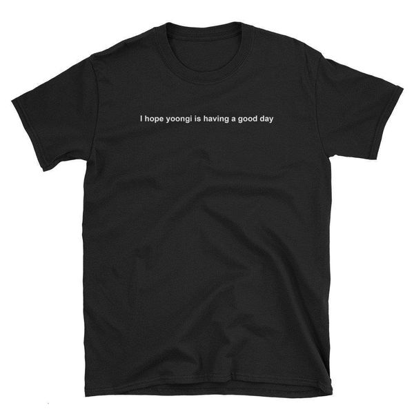 i hope yoongi is having a good day short-sleeve t-shirt women men fashion korean fashion harajuku summer clothes, White
i hope yoongi is having a good day short-sleeve t-shirt women men fashion korean fashion harajuku summer clothes, White