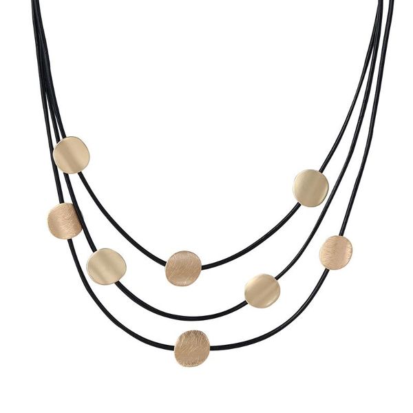 chains round coin shape necklace women multilayer clavicle chain collar jewelry gift, Silver
chains round coin shape necklace women multilayer clavicle chain collar jewelry gift, Silver