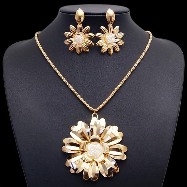 earrings & necklace yulaili novel flower design cubic zircon women costume with crystal two jewelry sets, Silver
earrings & necklace yulaili novel flower design cubic zircon women costume with crystal two jewelry sets, Silver