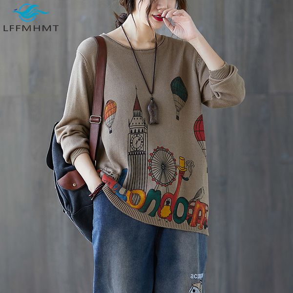 2021 new women spring autumn fashion vintage long sleeve large size sweater office lady retro cartoon knitting pullover casual hx0d, White;black
2021 new women spring autumn fashion vintage long sleeve large size sweater office lady retro cartoon knitting pullover casual hx0d, White;black