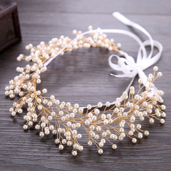 headpieces gold hair flowers for wedding party bridal bridesmaid chic crystal pearls rhinestone headband 6x36cm, Silver
headpieces gold hair flowers for wedding party bridal bridesmaid chic crystal pearls rhinestone headband 6x36cm, Silver
