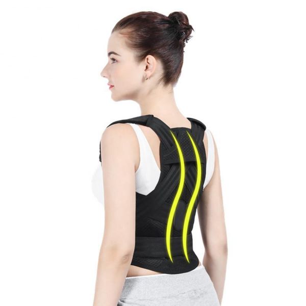 back support posture corrector students invisible double keel spine correction home office sport upper neck brace, Black;blue
back support posture corrector students invisible double keel spine correction home office sport upper neck brace, Black;blue