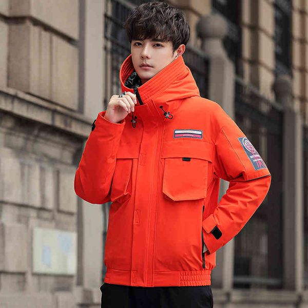 2021 new arrival men's winter hooded coats casual outerwear 90% white duck down ets thick warm parkas male overcoat, Black;white
2021 new arrival men's winter hooded coats casual outerwear 90% white duck down ets thick warm parkas male overcoat, Black;white