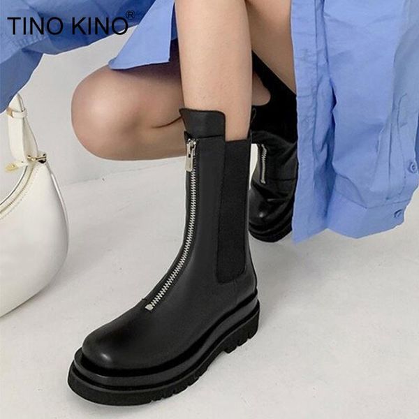 boots fashion short for women zipper platform autumn shoes thick bottom elegant ladies ankle soft pu female footwear, Black
boots fashion short for women zipper platform autumn shoes thick bottom elegant ladies ankle soft pu female footwear, Black