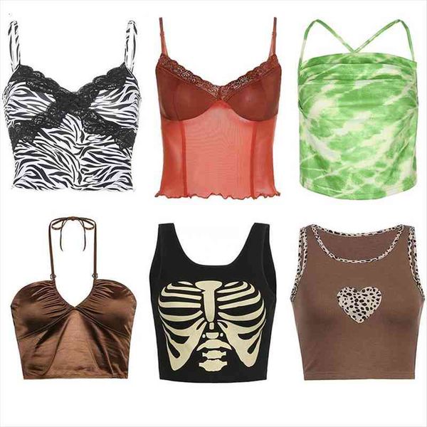 90s brown baby shirt women camis y2k cyber clothes corset spaghetti strap crop summer body blouse aesthetic, White
90s brown baby shirt women camis y2k cyber clothes corset spaghetti strap crop summer body blouse aesthetic, White