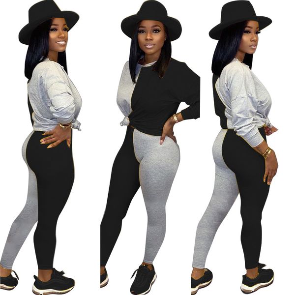 womens autumn traning clothes two piece set 2020 casual loose color block tracksuit sets sportswear outfit running jogger suit, White;black
womens autumn traning clothes two piece set 2020 casual loose color block tracksuit sets sportswear outfit running jogger suit, White;black