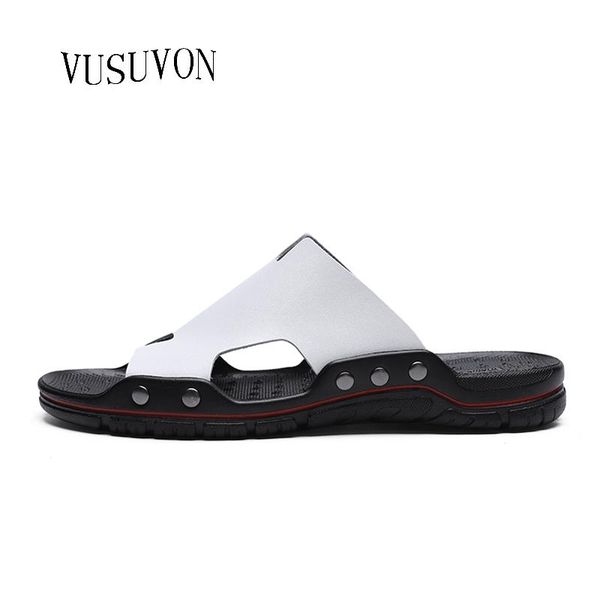 slippers 2021 summer shoes men cow leather breathable casual slides solid fashion men's flats non-slip walking, Black
slippers 2021 summer shoes men cow leather breathable casual slides solid fashion men's flats non-slip walking, Black