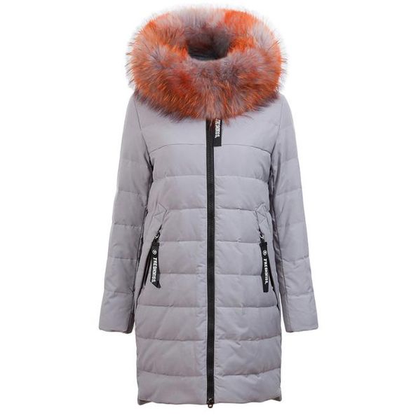 women's down & parkas 2021 winter womens coats splice zipper hooded puffer jackets color fur collar mid-length thick outwear, Black
women's down & parkas 2021 winter womens coats splice zipper hooded puffer jackets color fur collar mid-length thick outwear, Black