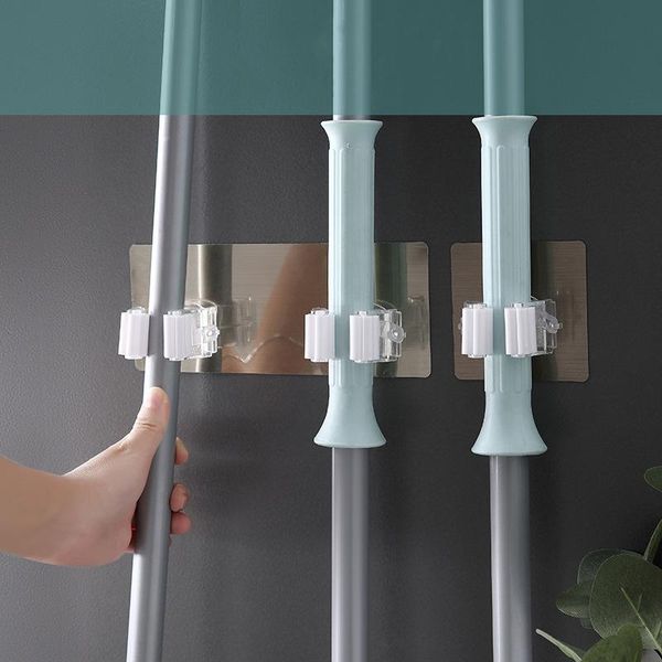 hooks & rails 1/2pcs adhesive multi-purpose wall mounted mop organizer holder rackbrush broom hanger hook kitchen bathroom strong
hooks & rails 1/2pcs adhesive multi-purpose wall mounted mop organizer holder rackbrush broom hanger hook kitchen bathroom strong