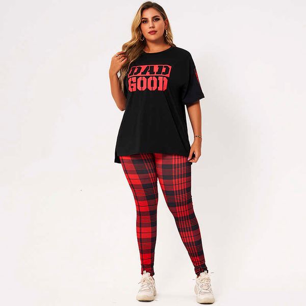 women's two piece pants summer suits women 2021 black plus size o-neck short sleeve letter printing stripe loose vintage casual sl, White
women's two piece pants summer suits women 2021 black plus size o-neck short sleeve letter printing stripe loose vintage casual sl, White