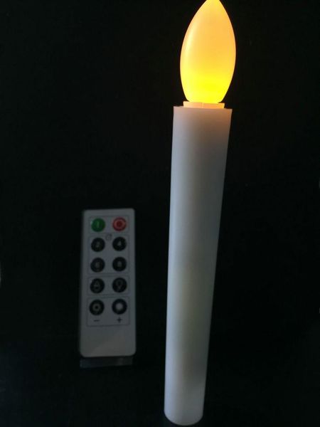 strings 20pcs remote controlled led taper candlestick candleabra church wedding table decor flameless w/10key controller 17.5cm(h)-amber
strings 20pcs remote controlled led taper candlestick candleabra church wedding table decor flameless w/10key controller 17.5cm(h)-amber