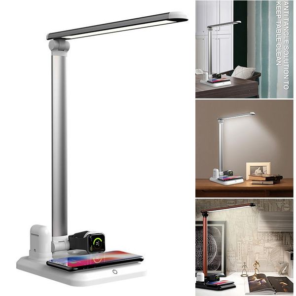 new 4 in 1 led desk lamp fast wireless charger adjustable angle charging table bedside night light smd66
new 4 in 1 led desk lamp fast wireless charger adjustable angle charging table bedside night light smd66