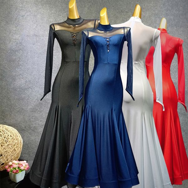 womens ballroom dance competition dresses tango waltz performance costume black/red/blue long sleeve ballroom dresses vdb503
womens ballroom dance competition dresses tango waltz performance costume black/red/blue long sleeve ballroom dresses vdb503