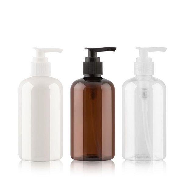 storage bottles & jars 250ml 24pcs clear/amber/peal white pet bottle with lotion pump refillable plastic shampoo empty cosmetic containers
storage bottles & jars 250ml 24pcs clear/amber/peal white pet bottle with lotion pump refillable plastic shampoo empty cosmetic containers