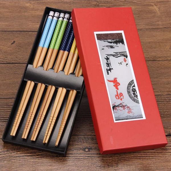 new 5 pairs chopsticks bamboo light weight chinese chopsticks wooden non-slip design wood assorted beautiful chop sticks set
new 5 pairs chopsticks bamboo light weight chinese chopsticks wooden non-slip design wood assorted beautiful chop sticks set
