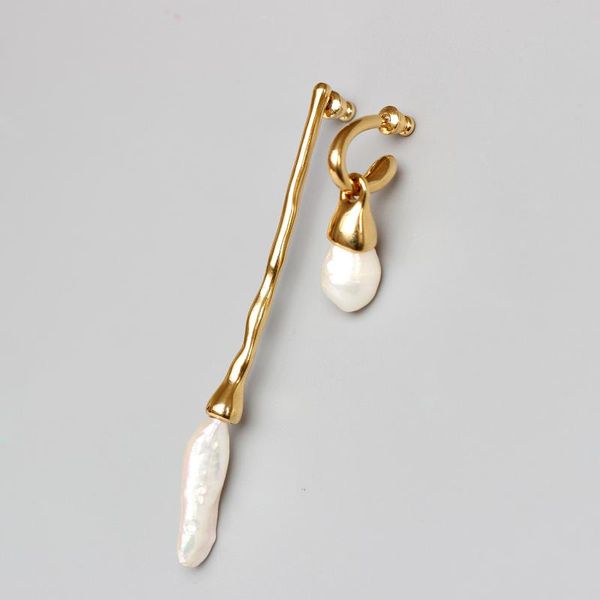 hoop & huggie personality earrings femininity simple trend temperament online celebrity baroque freshwater pearls, Golden;silver
hoop & huggie personality earrings femininity simple trend temperament online celebrity baroque freshwater pearls, Golden;silver