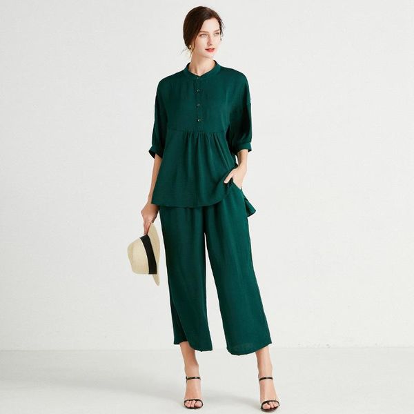 plus size tracksuits women clothing elegant fashion solid color two piece set 4xl summer 2021 lady short sleeve shirts and wide leg pants, Black
plus size tracksuits women clothing elegant fashion solid color two piece set 4xl summer 2021 lady short sleeve shirts and wide leg pants, Black