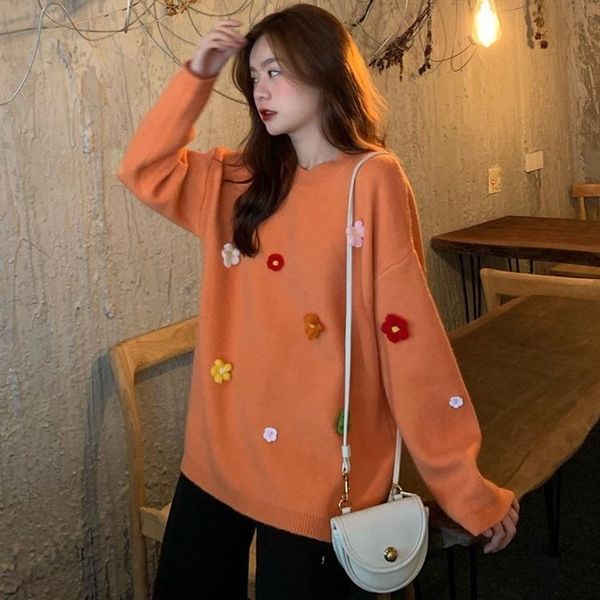 women's sweaters korean style knitwear spring and autumn long sleeve idle, White;black
women's sweaters korean style knitwear spring and autumn long sleeve idle, White;black