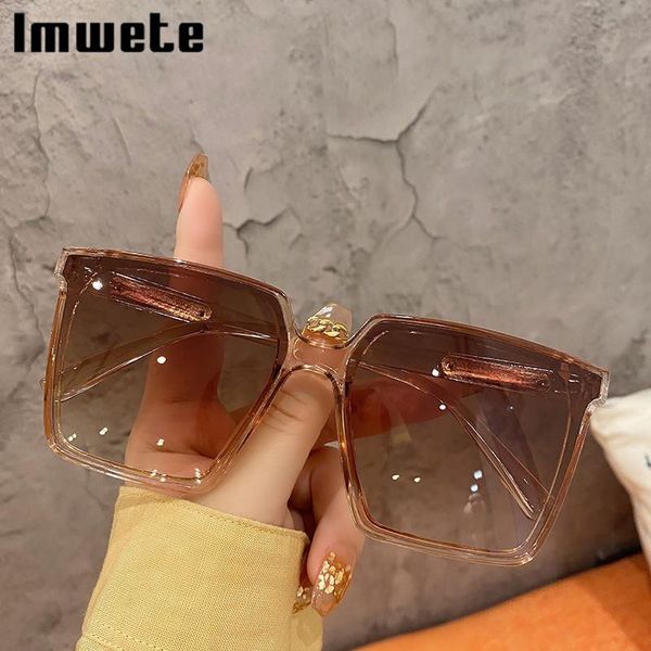 sunglasses imwete luxury oversized women square sun glasses shades for female gradient outdoors uv400 leopard, White;black
sunglasses imwete luxury oversized women square sun glasses shades for female gradient outdoors uv400 leopard, White;black