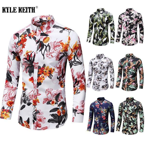men's casual shirts men brand long sleeve shirt floral male blouse summer autumn clothes camisa masculina, White;black
men's casual shirts men brand long sleeve shirt floral male blouse summer autumn clothes camisa masculina, White;black