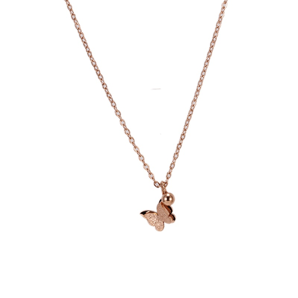 chains necklace female rose gold stainless steel butterfly clavicle chain design sense 2021 limited, Silver
chains necklace female rose gold stainless steel butterfly clavicle chain design sense 2021 limited, Silver
