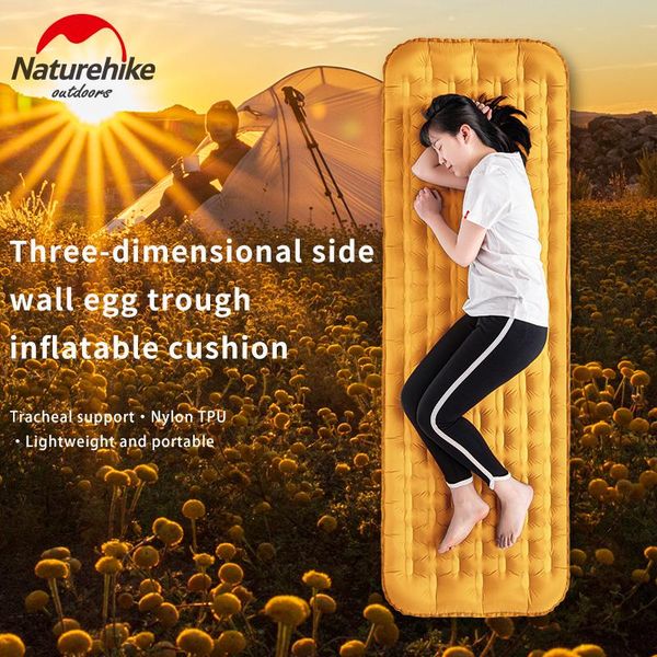 outdoor pads naturehike inflatable sleeping pad 3d side wall nylon tpu lightweight portable waterproof mat camping mattress nh20fcd02
outdoor pads naturehike inflatable sleeping pad 3d side wall nylon tpu lightweight portable waterproof mat camping mattress nh20fcd02