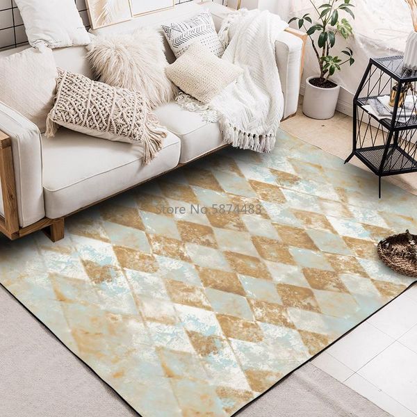 carpets 200*300cm old white retro diamond geometry light brown bedroom living room door mat non-slip bedside carpet floor
carpets 200*300cm old white retro diamond geometry light brown bedroom living room door mat non-slip bedside carpet floor
