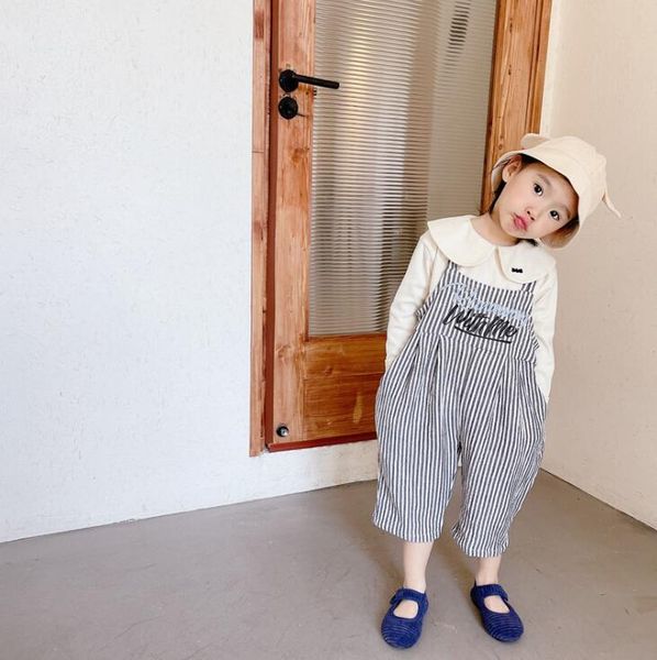 2021 new wholesale girls boys striped overalls spring cotton fashion kids pants 1-6 years yx701, Blue
2021 new wholesale girls boys striped overalls spring cotton fashion kids pants 1-6 years yx701, Blue