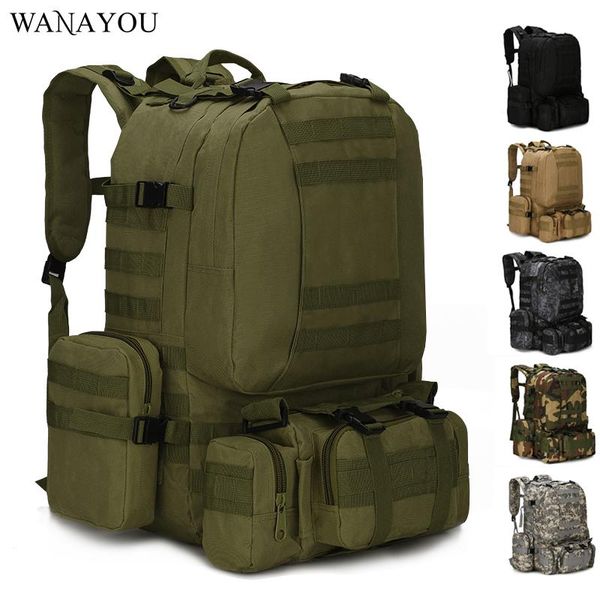 outdoor bags 8colors 50l tactical backpacks hiking rucksack travel fishing huting climbing 4 in 1 multifunction
outdoor bags 8colors 50l tactical backpacks hiking rucksack travel fishing huting climbing 4 in 1 multifunction