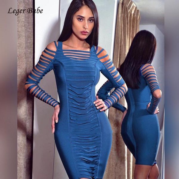 casual dresses leger babe hl design hollow out striped long sleeve celecrity club party dress women bandage blue, Black;gray
casual dresses leger babe hl design hollow out striped long sleeve celecrity club party dress women bandage blue, Black;gray