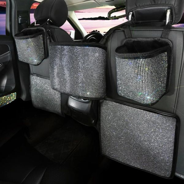 car organizer white rhinestone storage bag backseat holder multi-pockets container stowing tidying women
car organizer white rhinestone storage bag backseat holder multi-pockets container stowing tidying women