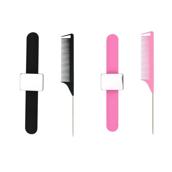 hair clips rat tail combs with magnetic wrist pintail barber styling comb for women anti static hairdressing tool salon professional use
hair clips rat tail combs with magnetic wrist pintail barber styling comb for women anti static hairdressing tool salon professional use
