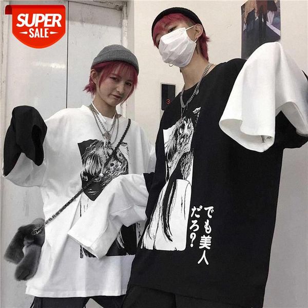 nicemix harajuku t-shirt women fake 2 pieces print japanese fujiang horror comics long sleeve shirt women vetement femme 2020 #ah8k, White
nicemix harajuku t-shirt women fake 2 pieces print japanese fujiang horror comics long sleeve shirt women vetement femme 2020 #ah8k, White
