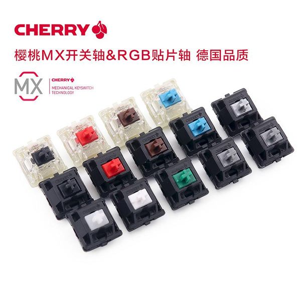 keyboards original cherry mx mechanical keyboard switch red black blue brown gray white silver speed axis 3pin clear
keyboards original cherry mx mechanical keyboard switch red black blue brown gray white silver speed axis 3pin clear