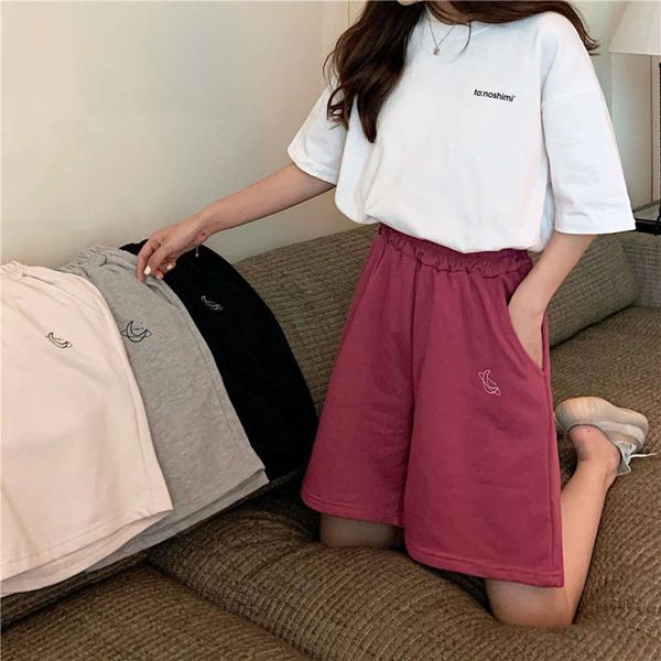 shorts women embroidery elasticity lovely girls korean style sweet students harajuku colorful simple oversize trousers female, White;black
shorts women embroidery elasticity lovely girls korean style sweet students harajuku colorful simple oversize trousers female, White;black